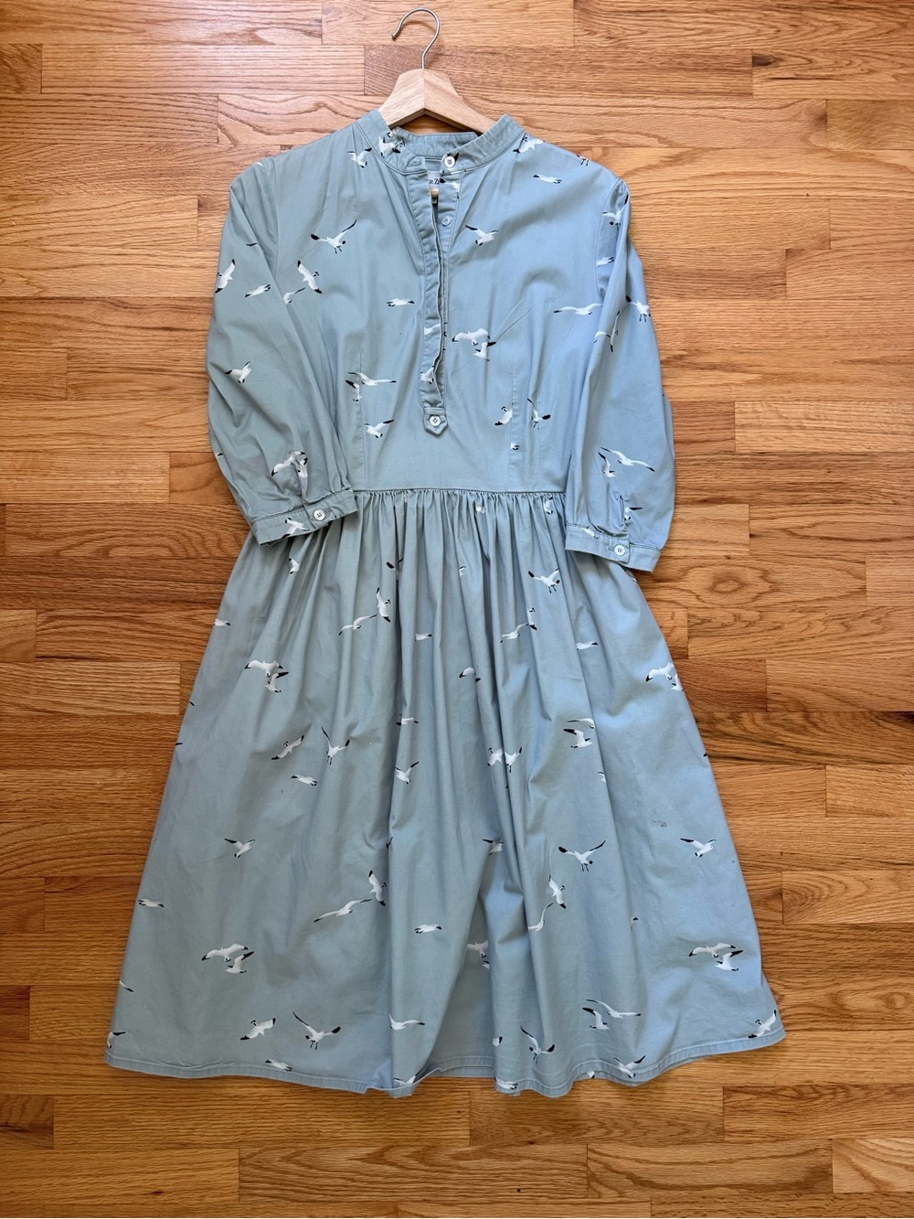 Midi nursing friendly cotton dress Marie Zelie